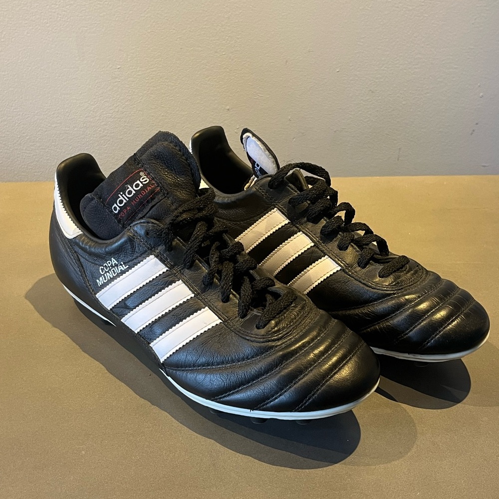 Adidas Copa Mundial Black White Athletic Shoes